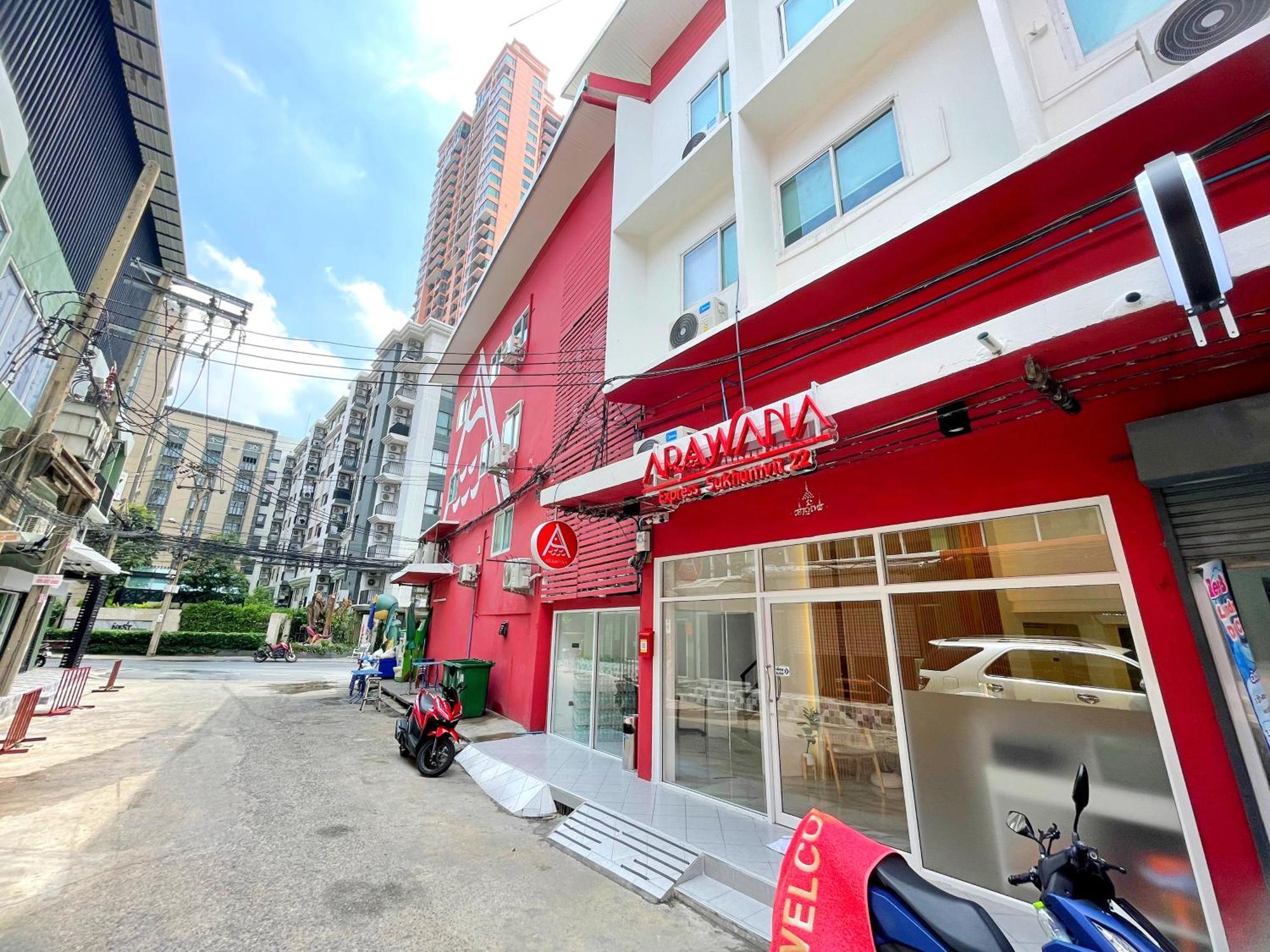Arawana Express Sukhumvit 22 Aparthotel Bangkok Exteriör bild